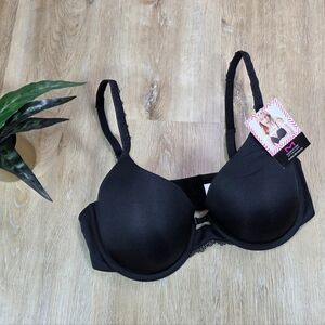 🆕️Maidenform Perfect Lift Push-up Black Women's Bra 38D